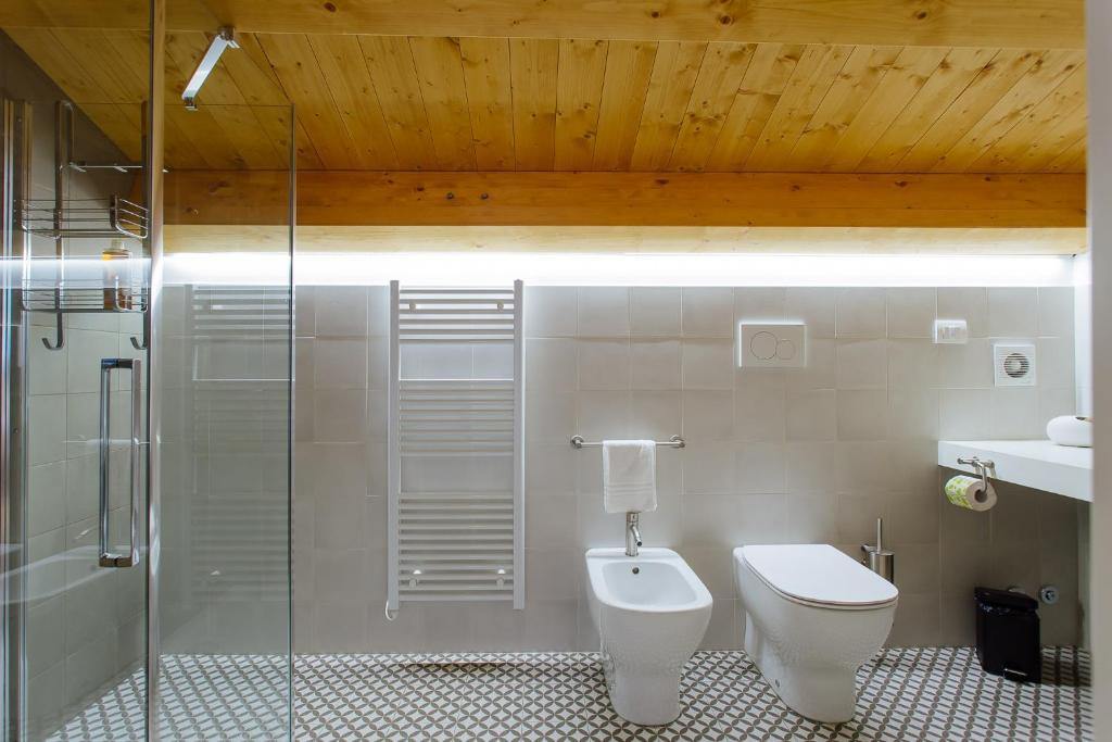 Koupelna v ubytování Dadi Home