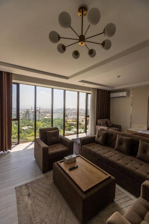 Posezení v ubytování Firdavsi Hotel