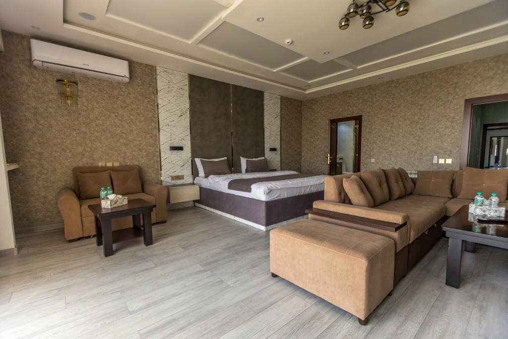 Posezení v ubytování Firdavsi Hotel