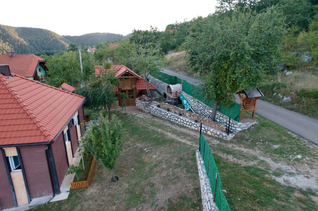 Příroda nedaleko vily