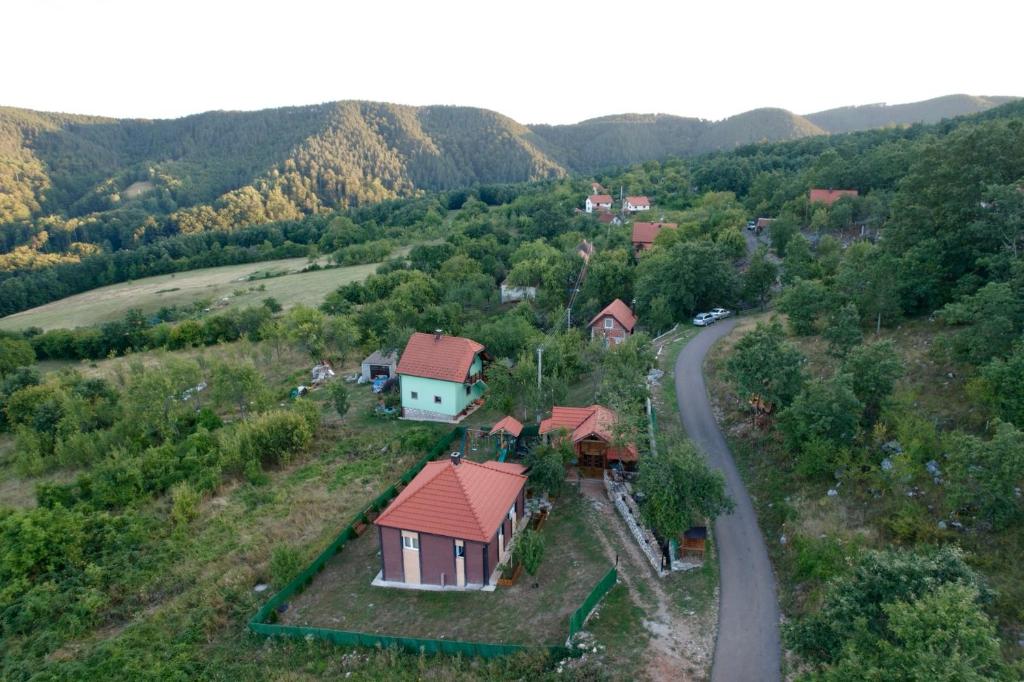 Příroda nedaleko vily