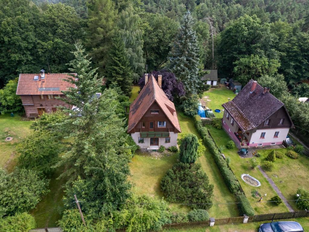 Příroda nedaleko prázdninového domu