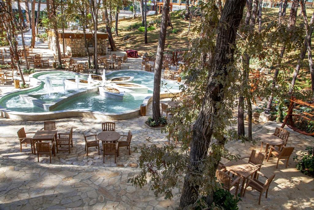 Bazén v ubytování Wome Deluxe Hotel - Halal All Inclusive nebo v jeho okolí