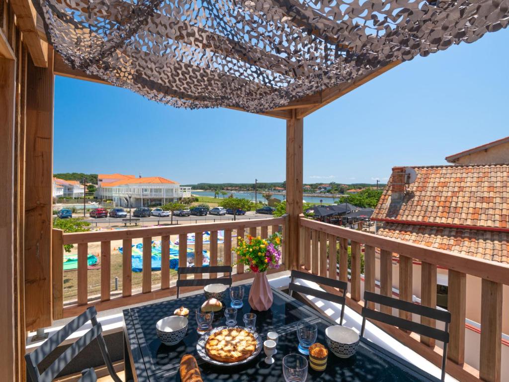 Balkón nebo terasa v ubytování Apartment La Pergola by Interhome