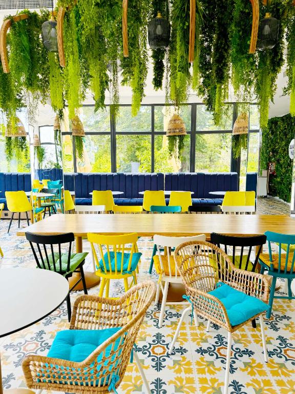 Restaurace v ubytování Ambar Hotel