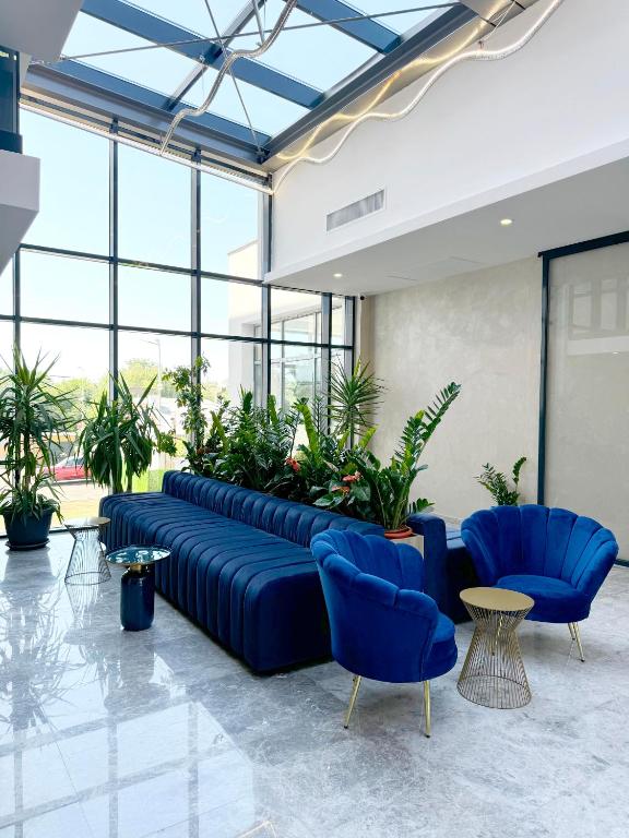 Posezení v ubytování Ambar Hotel