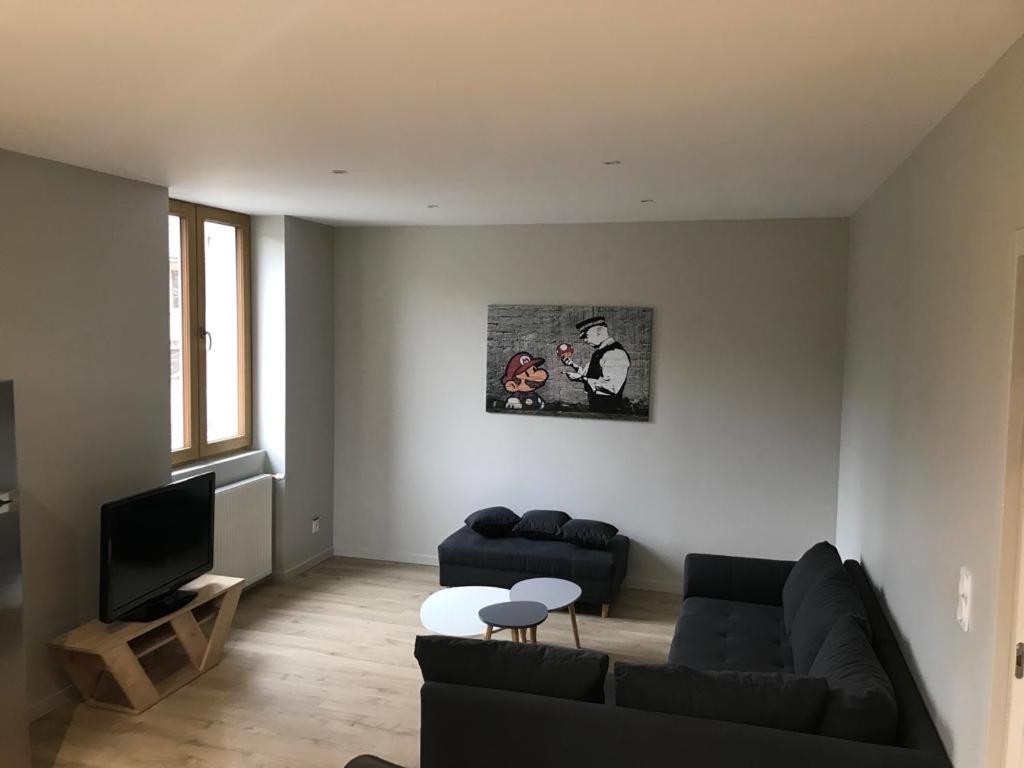 Posezení v ubytování Gite Belle Echappée - Combe Laval