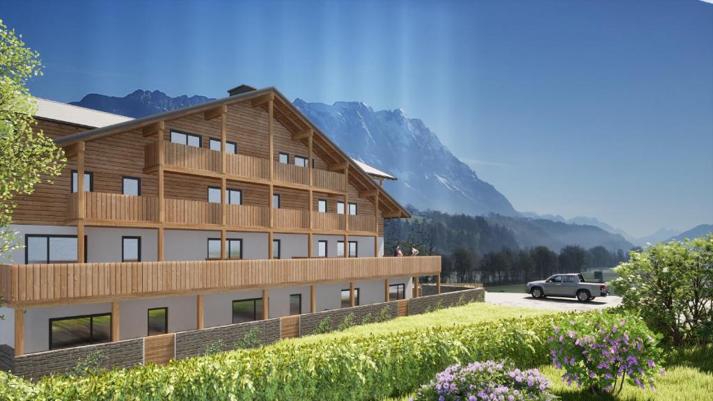 Nespecifikovaný výhled na hory nebo výhled na hory při pohledu z hotelu