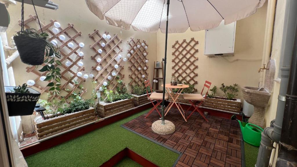 La terrazza segreta di Pupi nel centro storico