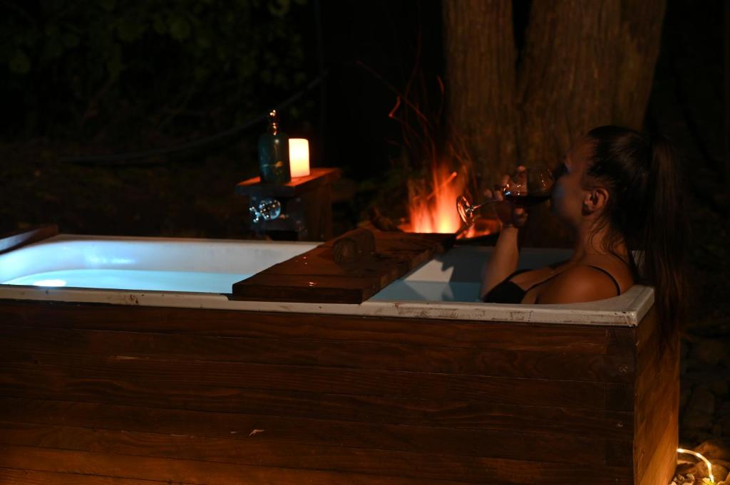 Hosté ubytování Glamping ŠumVody