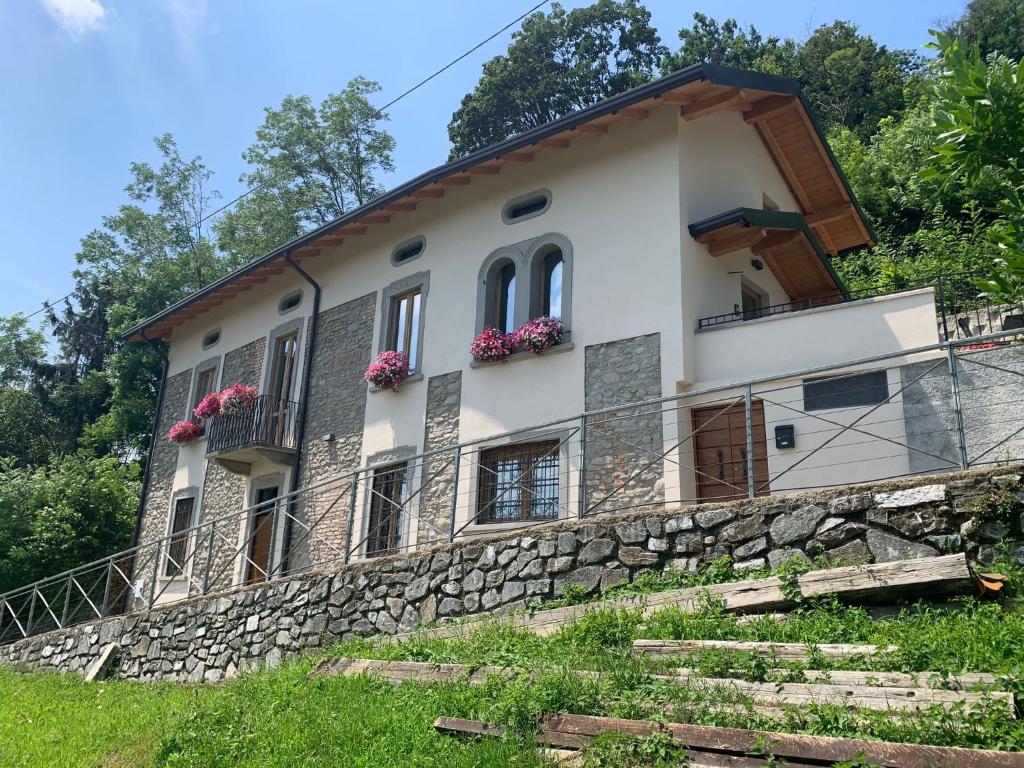 Budova, kde se bed and breakfast nachází