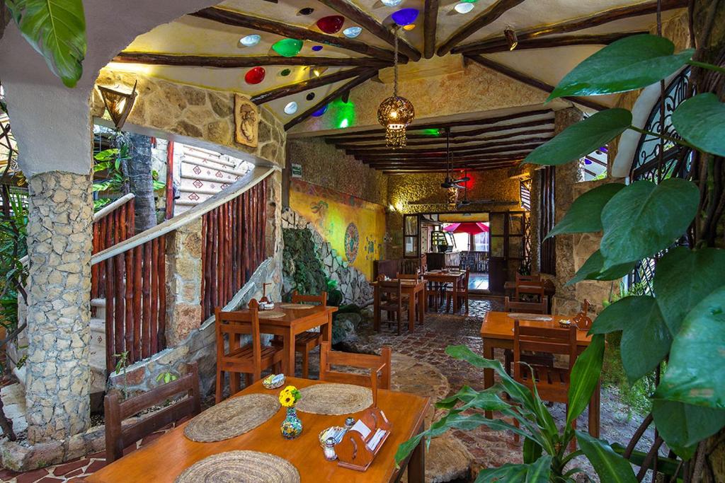 Interior de Habitación en Maison Tulum