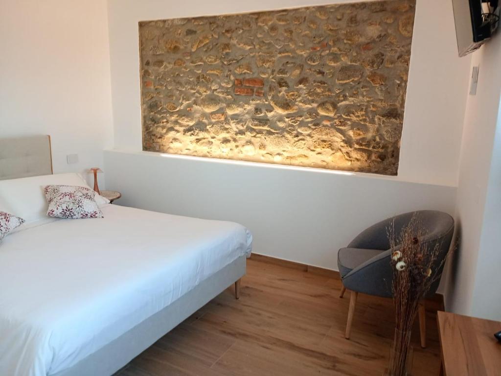 Postel nebo postele na pokoji v ubytování Habitat