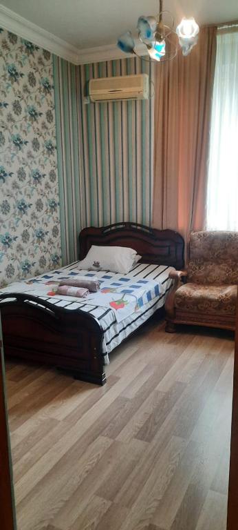 Postel nebo postele na pokoji v ubytování Guesthouse Imma in Old Tbilisi