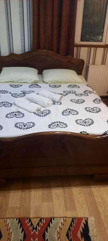 Postel nebo postele na pokoji v ubytování Guesthouse Imma in Old Tbilisi