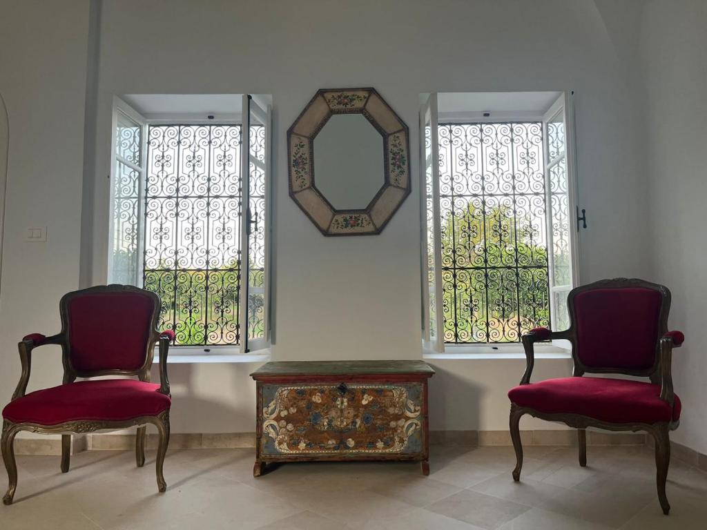 Setusvæði á Dar Kalitoussa B&B Hammamet