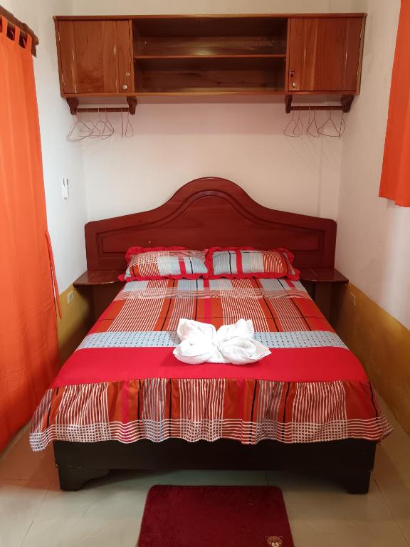 Postel nebo postele na pokoji v ubytování La Casa de Joel