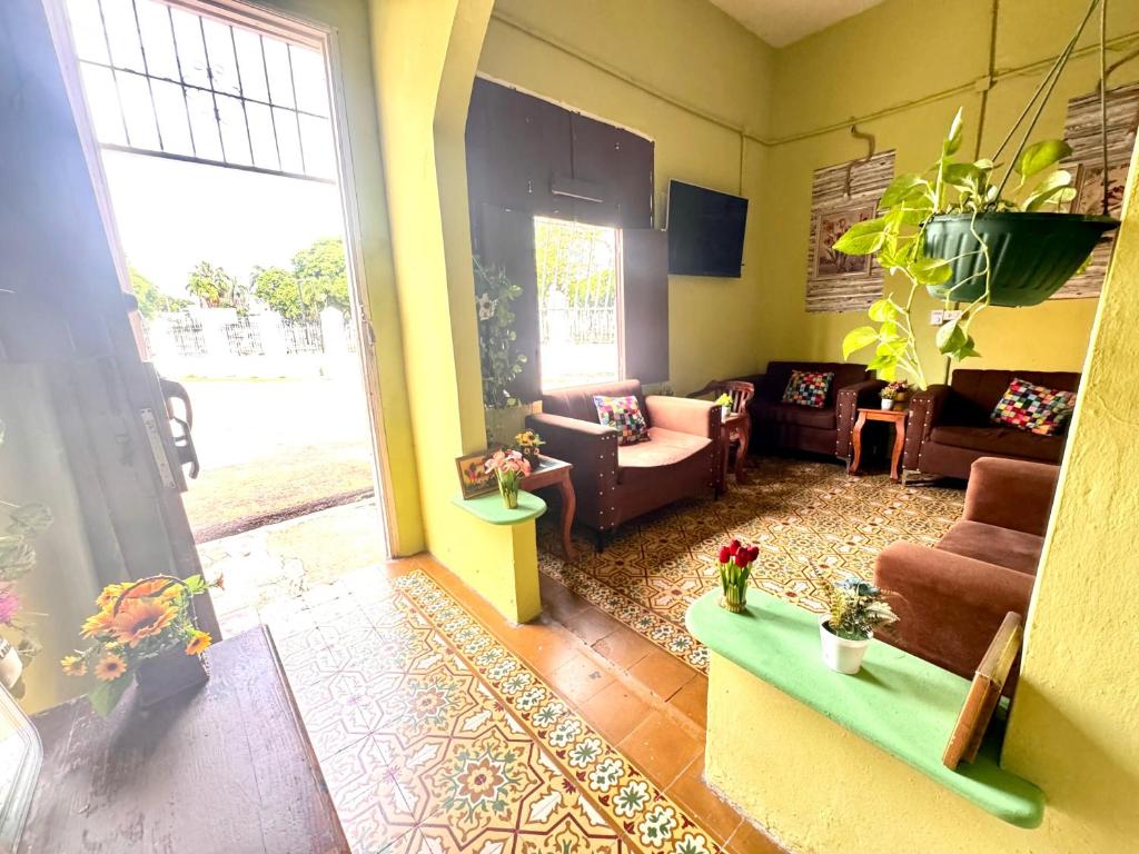 Posezení v ubytování Hostel El Español