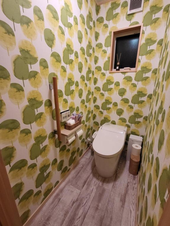 Koupelna v ubytování Rexline中辺路