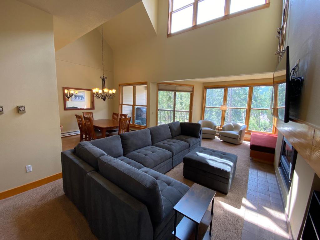 Μια τηλεόραση ή/και κέντρο ψυχαγωγίας στο Quicksilver 1665 by SummitCove Lodging