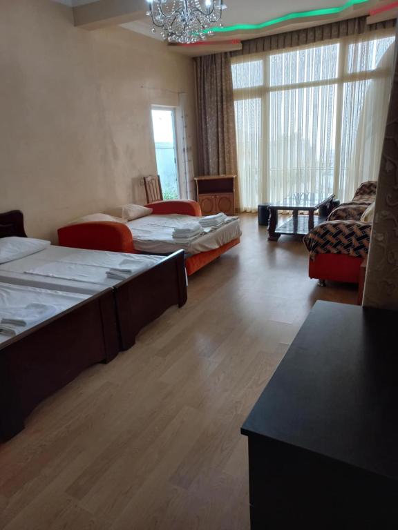 Postel nebo postele na pokoji v ubytování Hotel Lika
