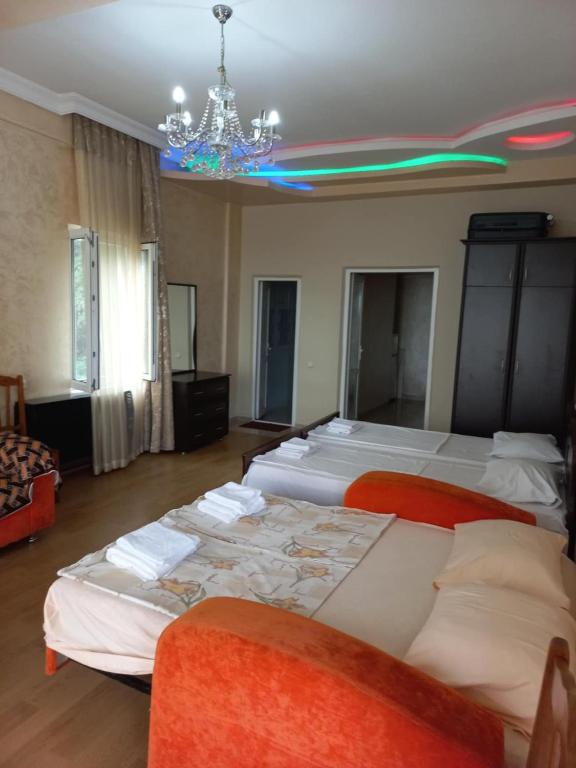 Postel nebo postele na pokoji v ubytování Hotel Lika