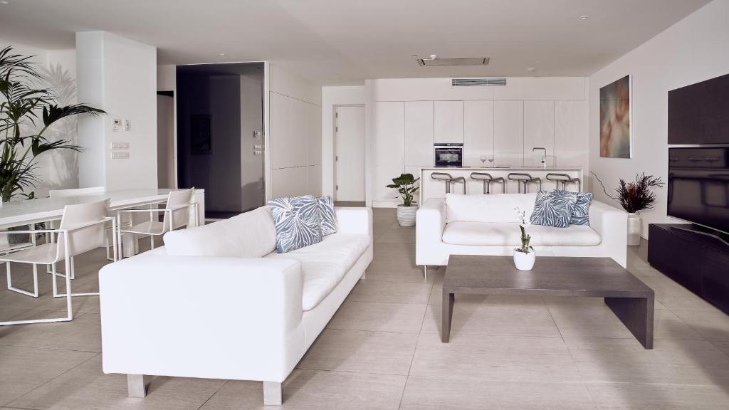 Posezení v ubytování Hotel Baobab Suites