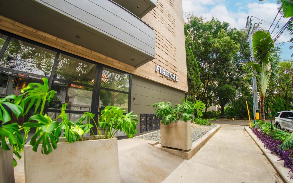 Zahrada ubytování Firenze Lofts