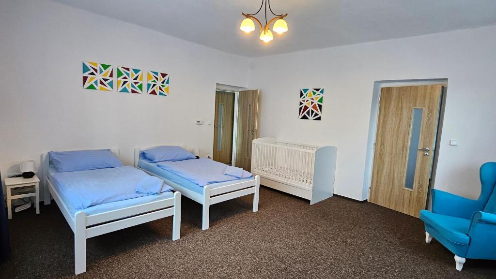 Posezení v ubytování Rodinný apartmán U Kuby