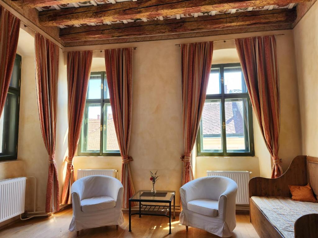 Posezení v ubytování Hotel Opat