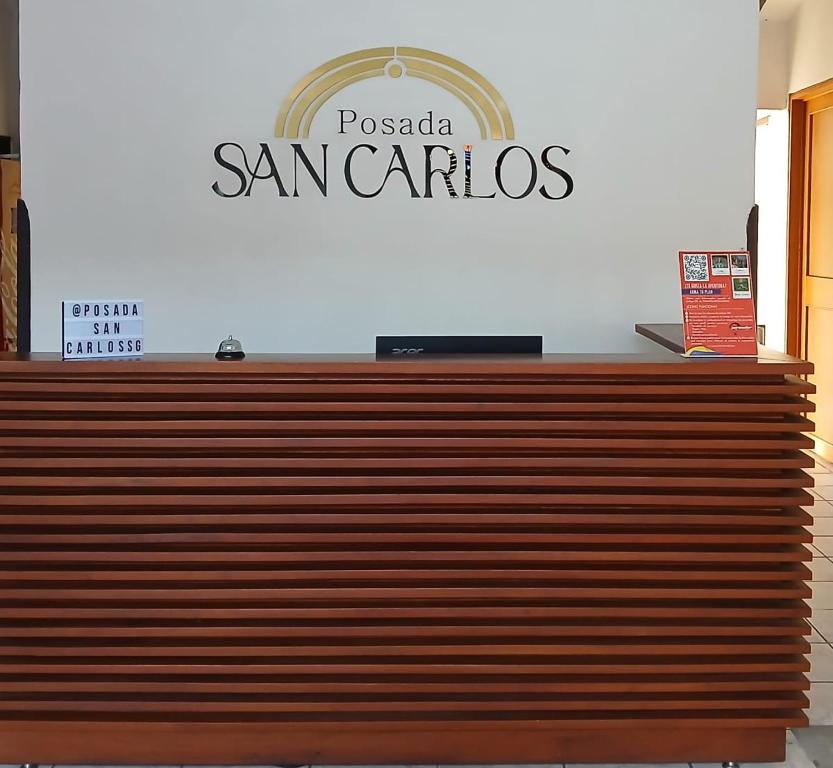 Certificat, premi, rètol o un altre document de Posada San Carlos