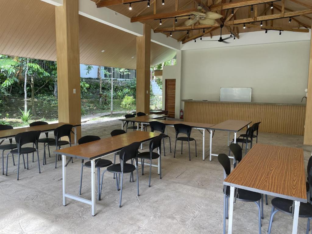Restaurace v ubytování Mayas Nest