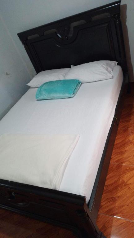 Postel nebo postele na pokoji v ubytování hospedage murillo
