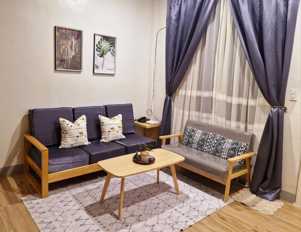 Posezení v ubytování CAP Apartments