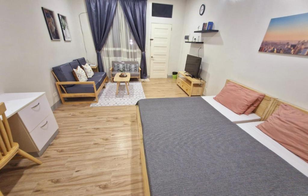 TV a/nebo společenská místnost v ubytování CAP Apartments