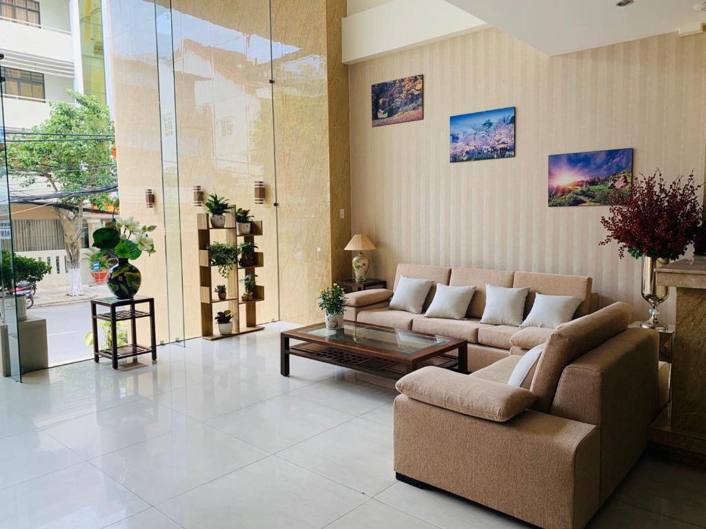 Posezení v ubytování Nhat Linh Hotel & Suites Da Nang