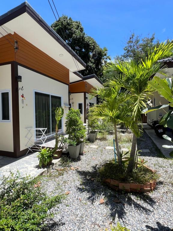 Zahrada ubytování BSK Bungalows