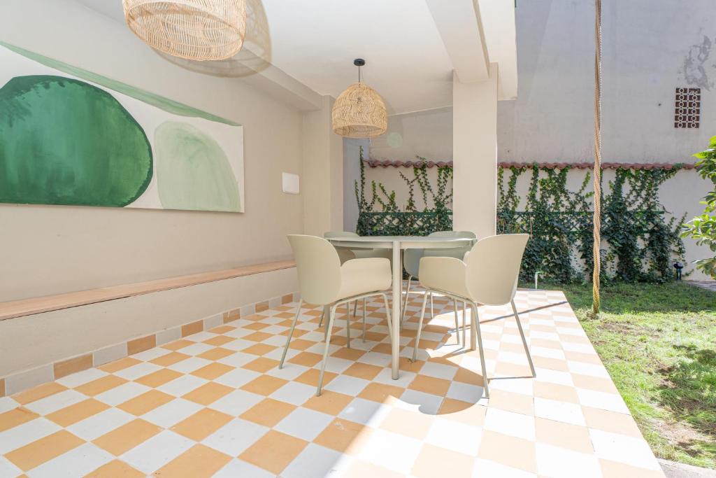Zahrada ubytování Green Guest House Alghero