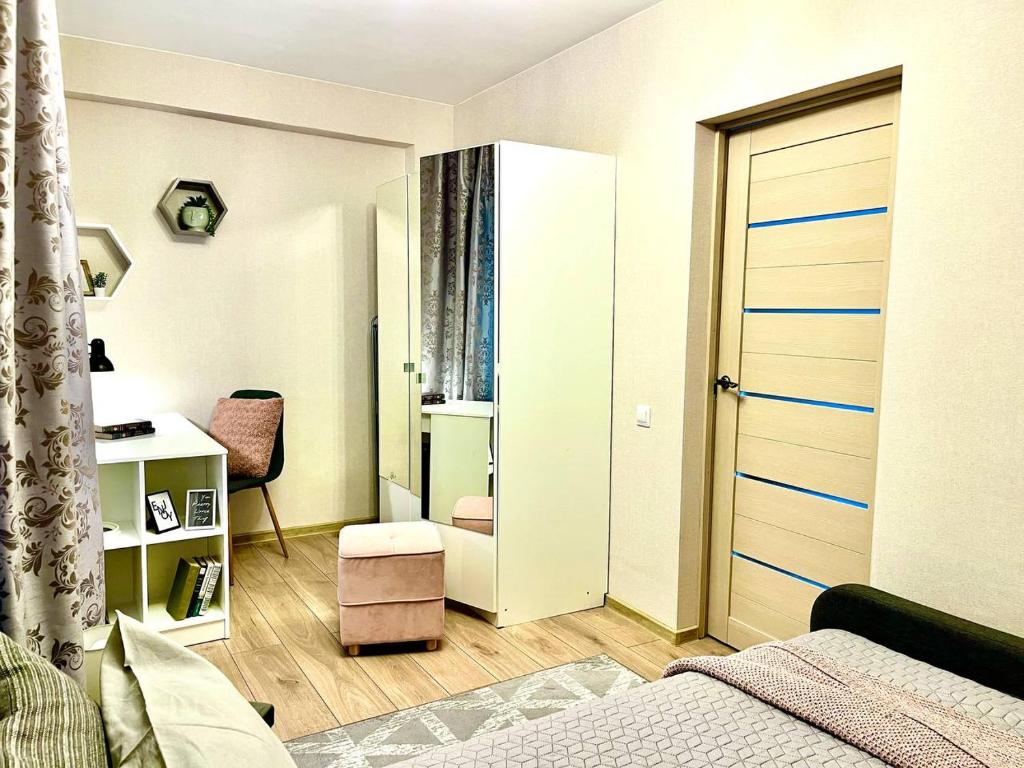 Posezení v ubytování New Stylish Apartment City Center self check-in