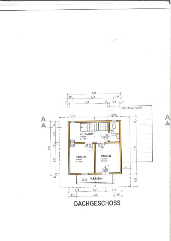 Půdorys ubytování Chalet Haarberg