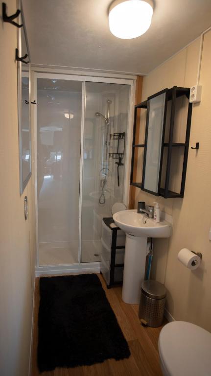 Koupelna v ubytování Chalet 205