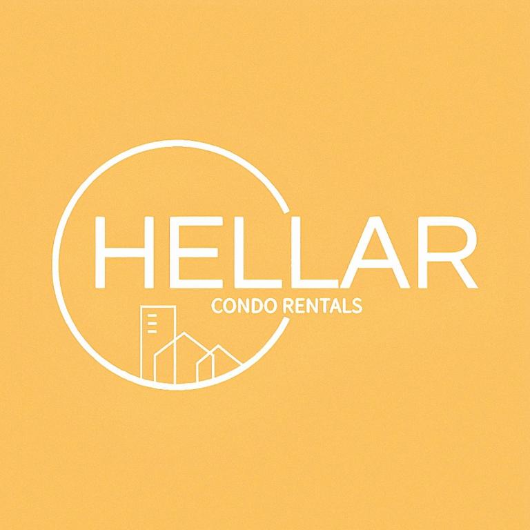 a logo for a real estate company at HELLAR Condo Rentals in Bacolod