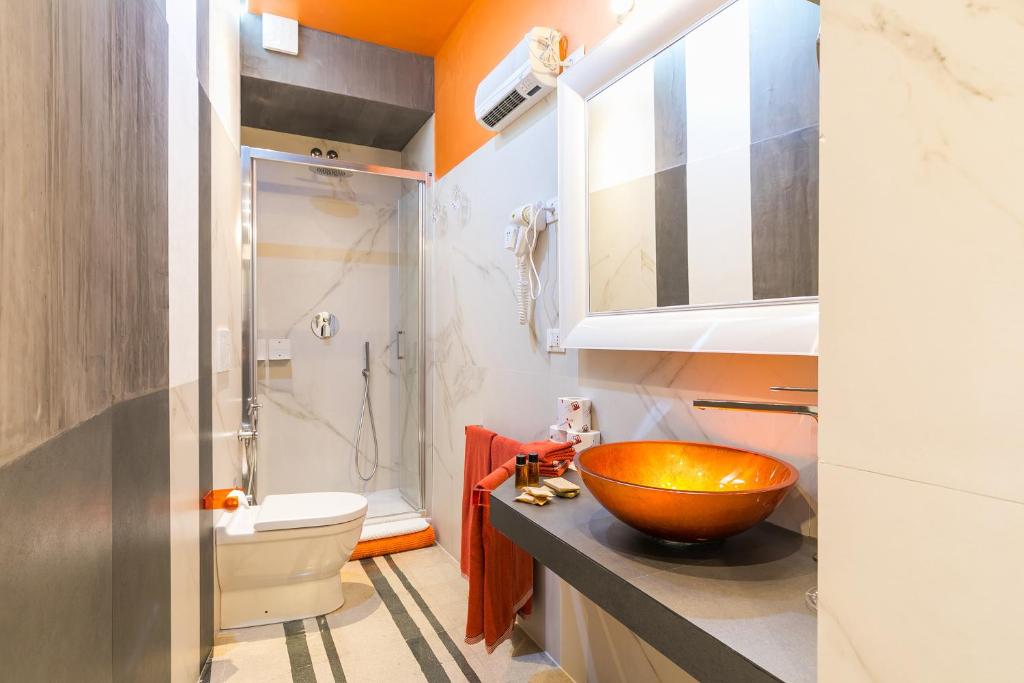 Un baño de Appartamenti MarcoAurelio49
