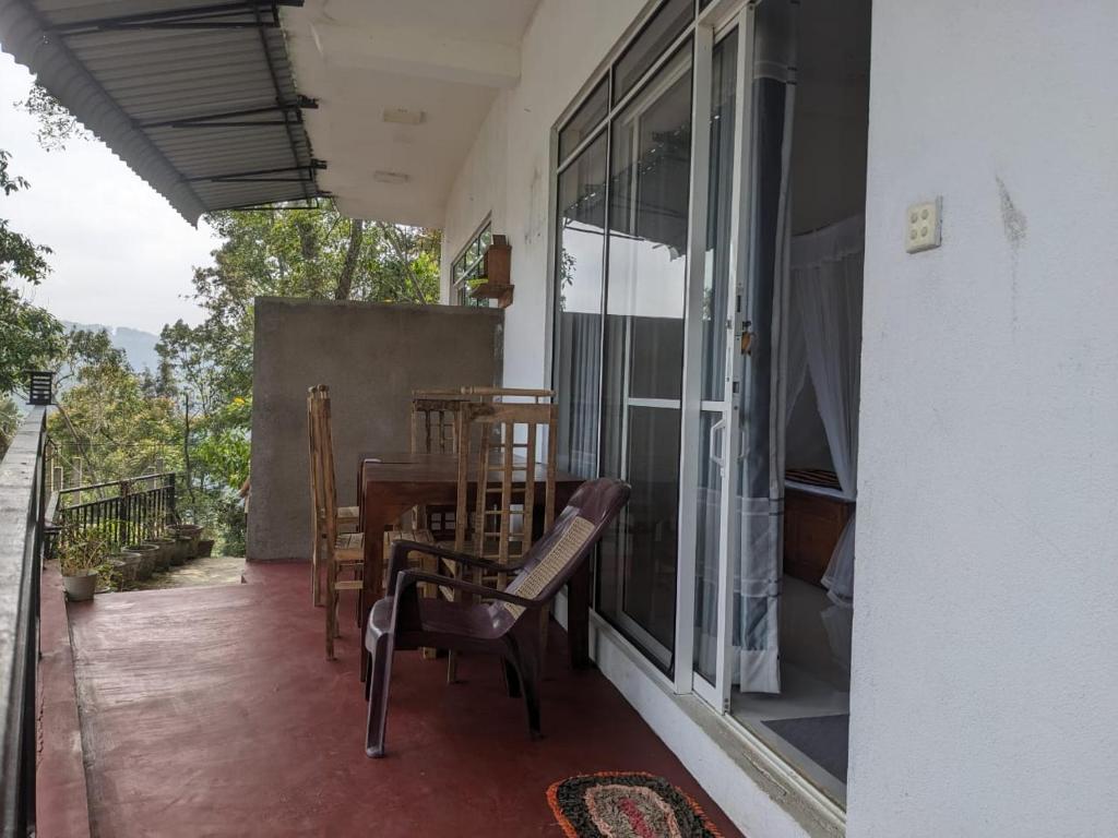 Balkón nebo terasa v ubytování Baagie Homestay