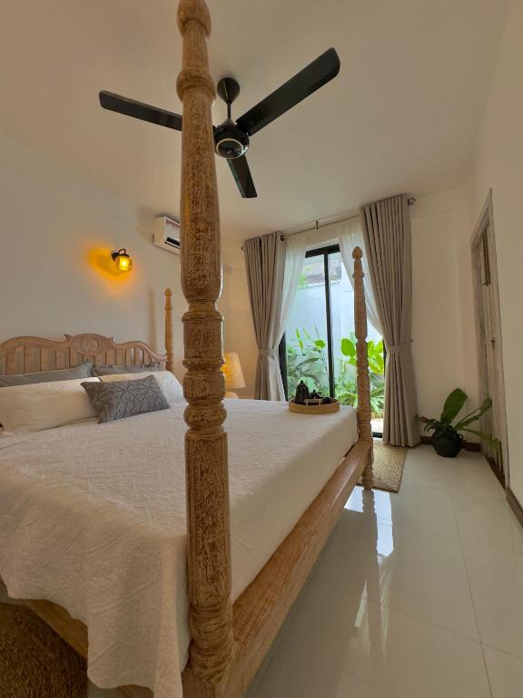 Postel nebo postele na pokoji v ubytování Villa Vikasa Colombo