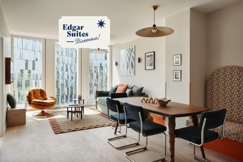 Posezení v ubytování Edgar Suites Lille - Shake