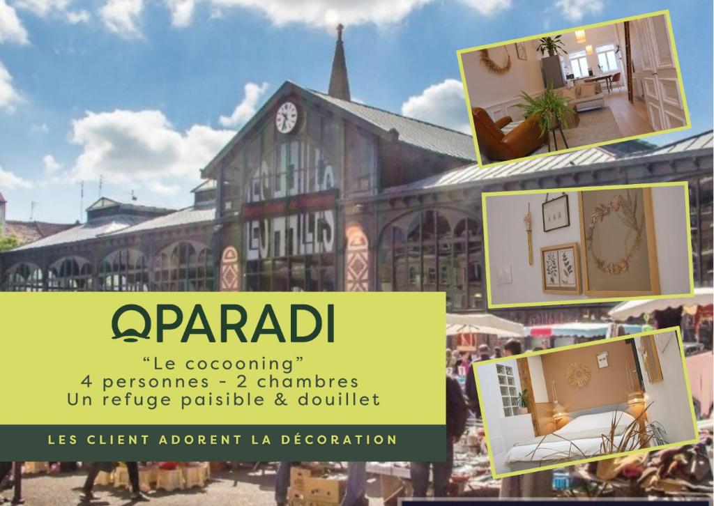 Certifikát, ocenenie alebo iný dokument vystavený v ubytovaní OPARADI "Le coconing" en plein cœur du MARCHE DE WAZEMMES