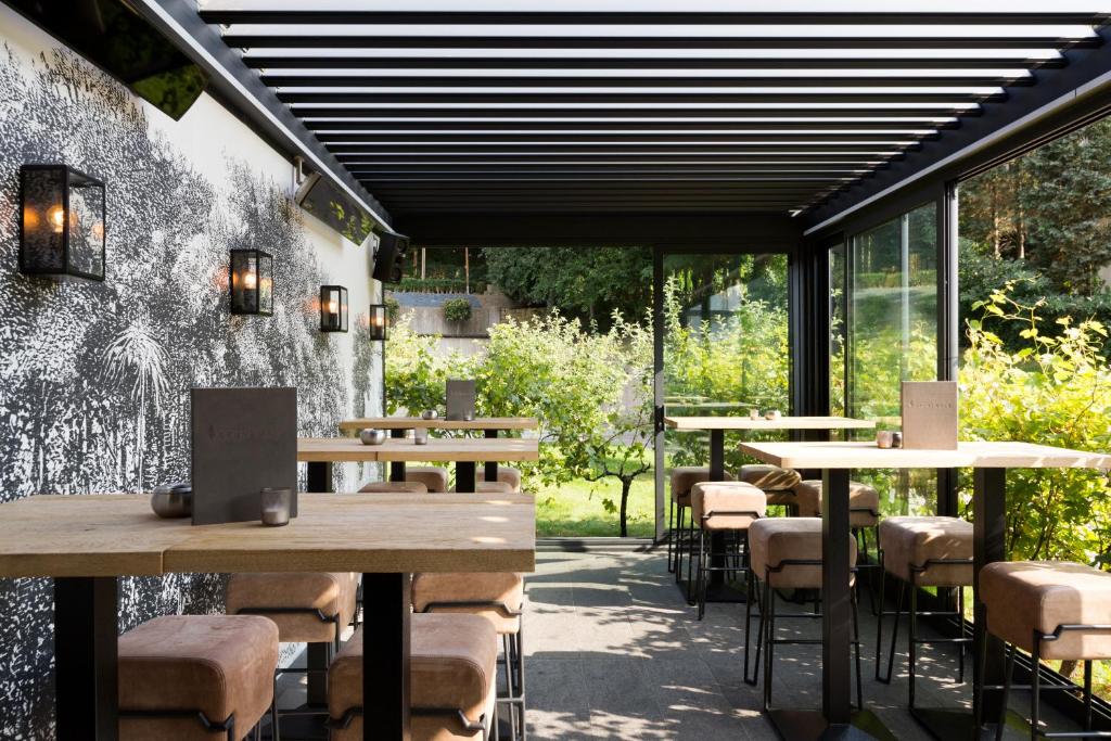 Zahrada ubytování Hostellerie du Grünewald
