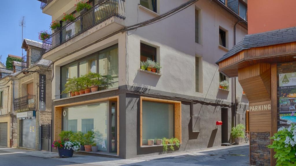 Budova, kde se apartmán nachází