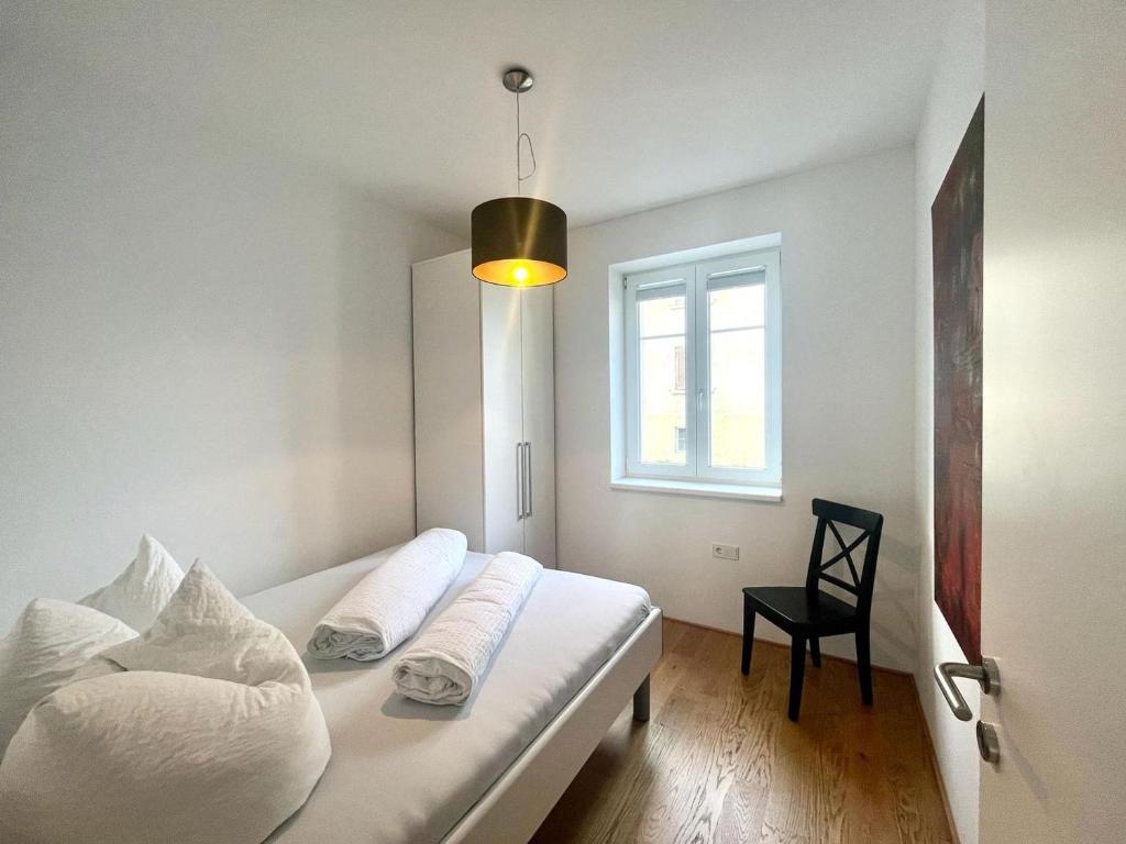 Postel nebo postele na pokoji v ubytování Ferienhaus Ritter